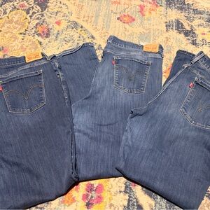 Levi's Women's Straight Leg Jeans - Classic Denim